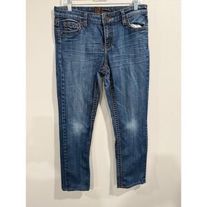 Kut From The Kloth Straight Jeans Womens Size 10 Blue Denim Mid-Rise Medium Wash